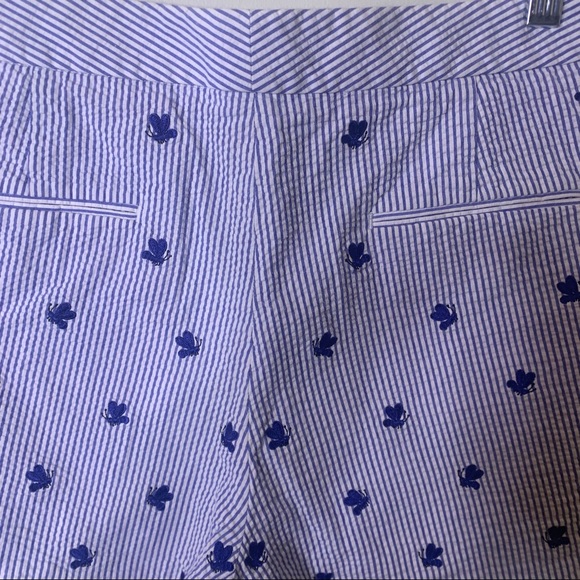 BROOKS BROTHERS Seersucker Embroidered Bee Shorts - Picture 11 of 15